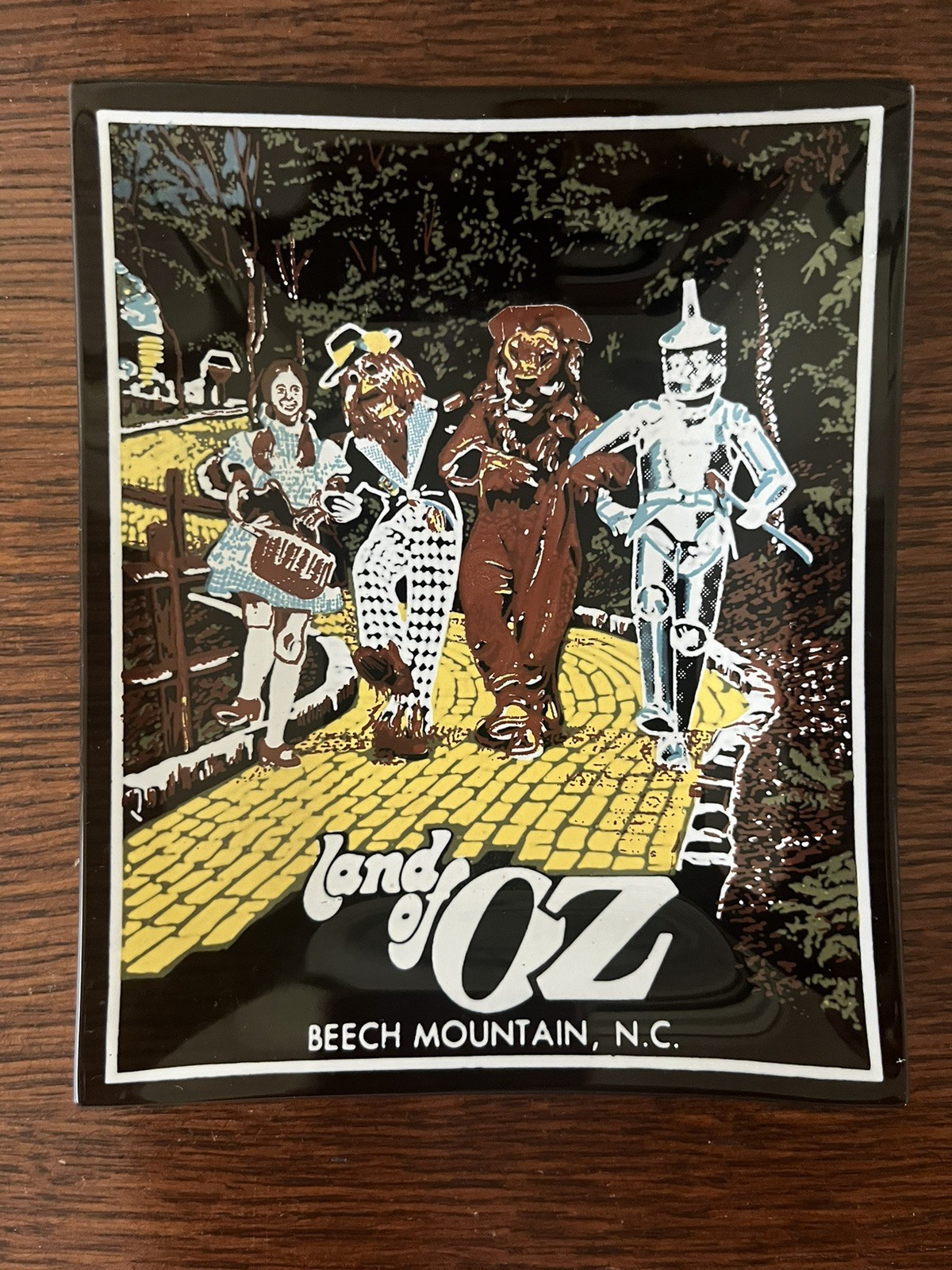 Land of Oz Theme Park Ashtray Rare Souvenir Beech Mountain NC Vintage