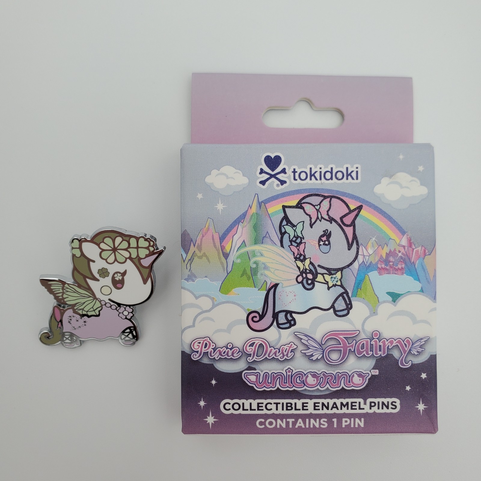 Tokidoki Pixie Dust Fairy Unicorno Blind Box Enamel Pin OPEN Lucky Fairy