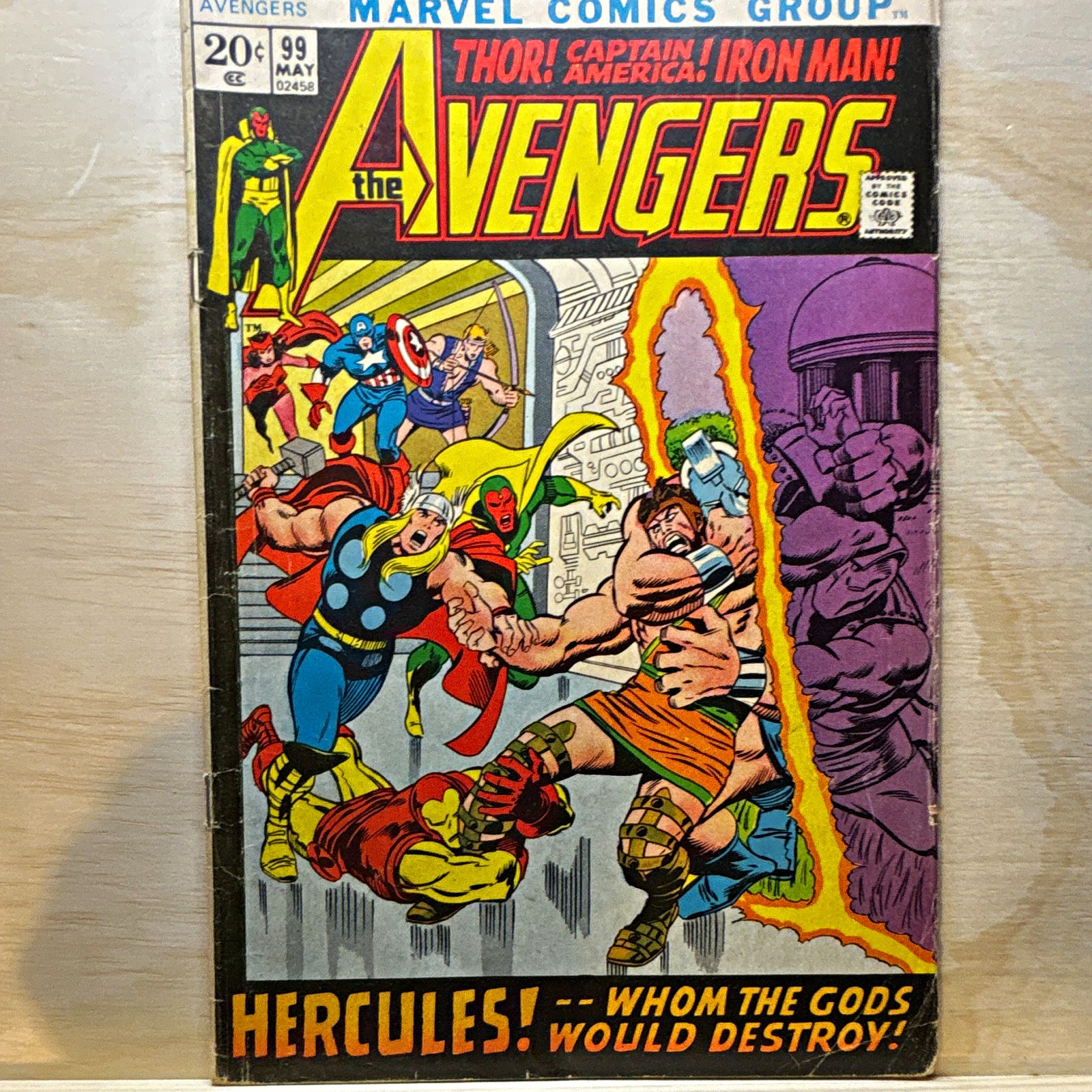 The Avengers #99 (Marvel Comics May 1972) \