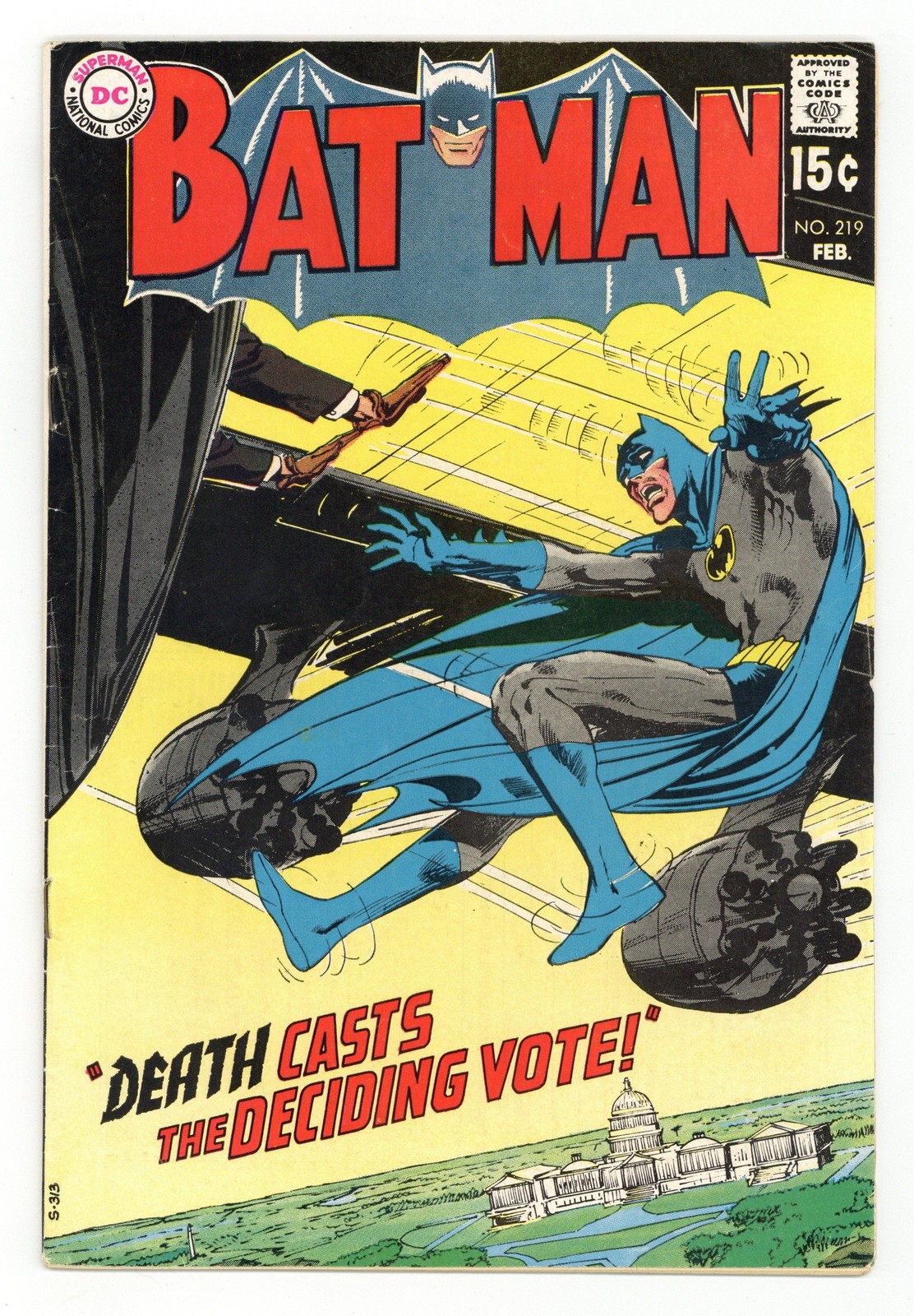 Batman #219 VG 4.0 1970