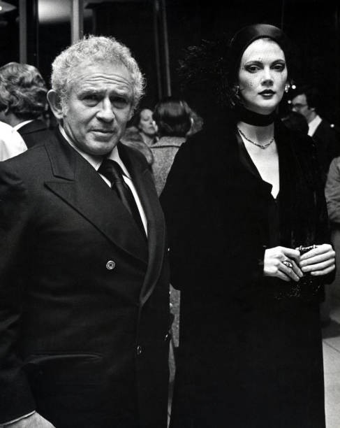 Norman Mailer Nora Church at The Last Tycoon New York City Premier- Old Photo