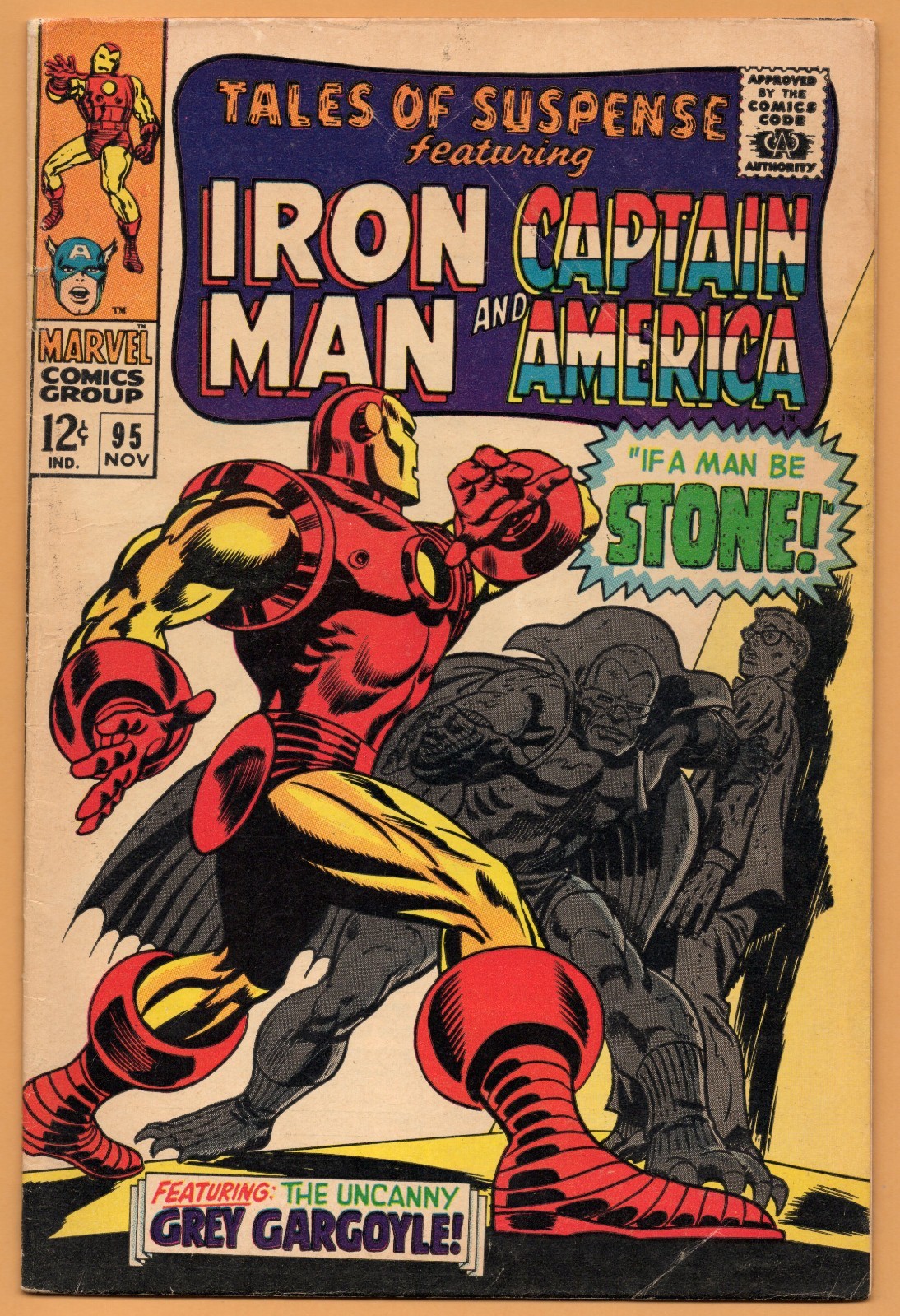 TALES OF SUSPENSE  # 95     5.5    FINE-