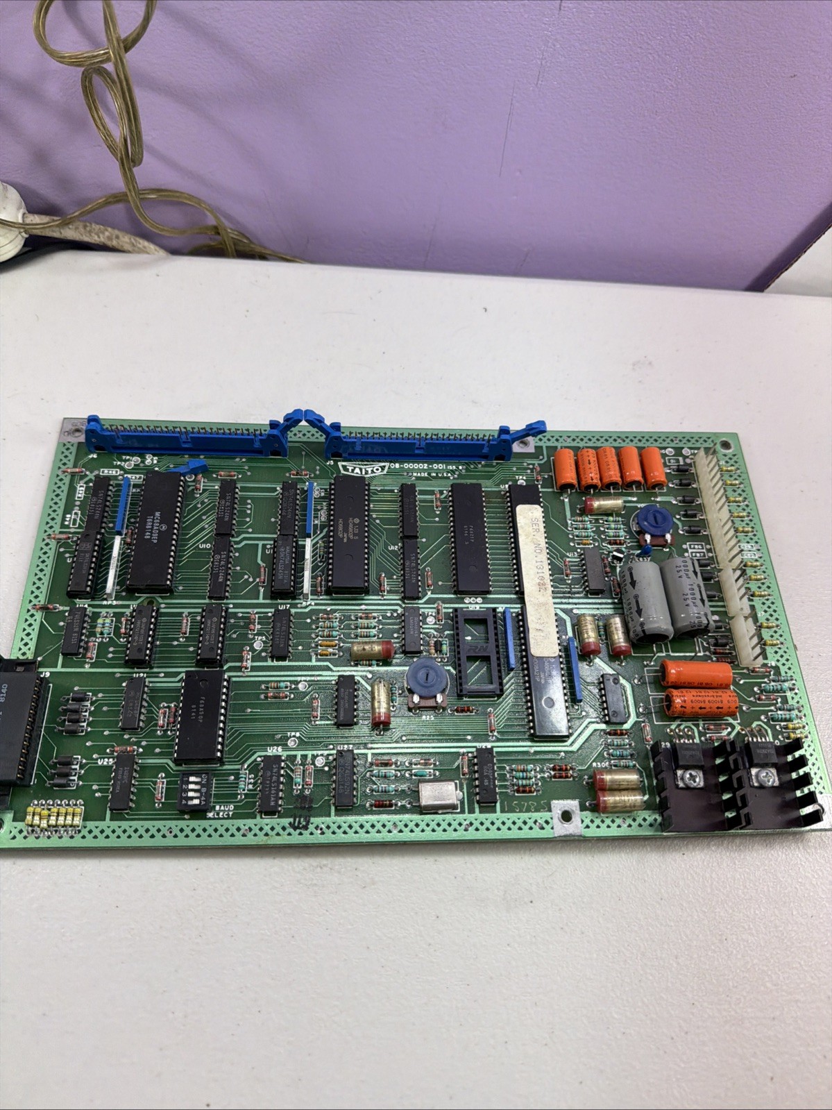 original Taito arcade game printed circuit board (PCB) Qix ? Untested