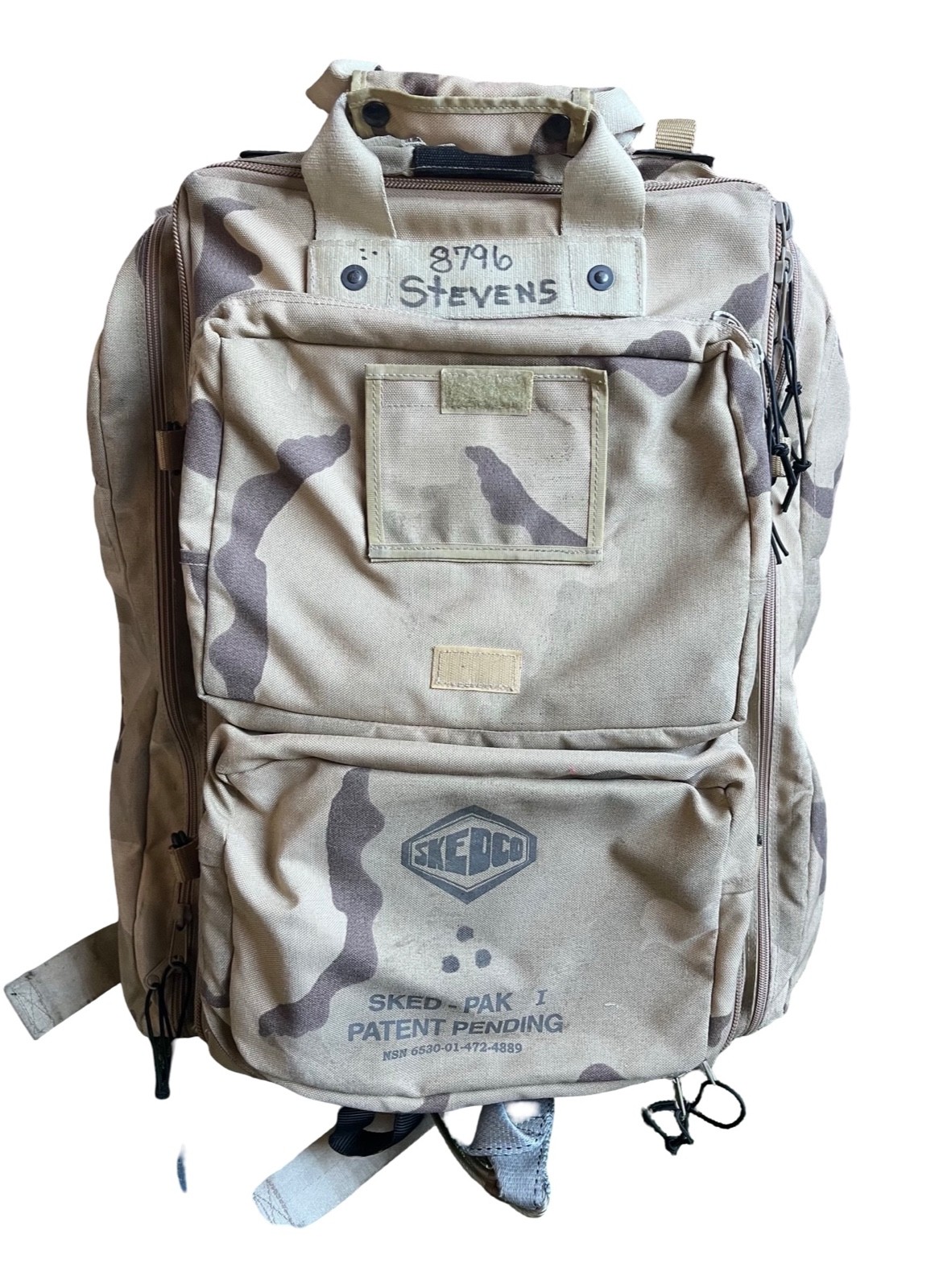 Oldgen GWOT SKEDCO Sked-Pak 1 MEDICAL RUCK 6530-01-472-4889 DCU Pattern OEF/OIF
