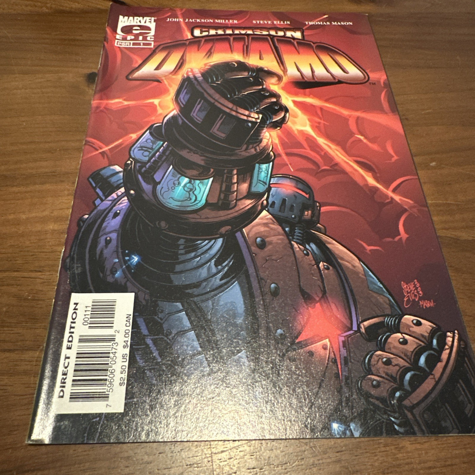 Crimson Dynamo #1 Epic 2003