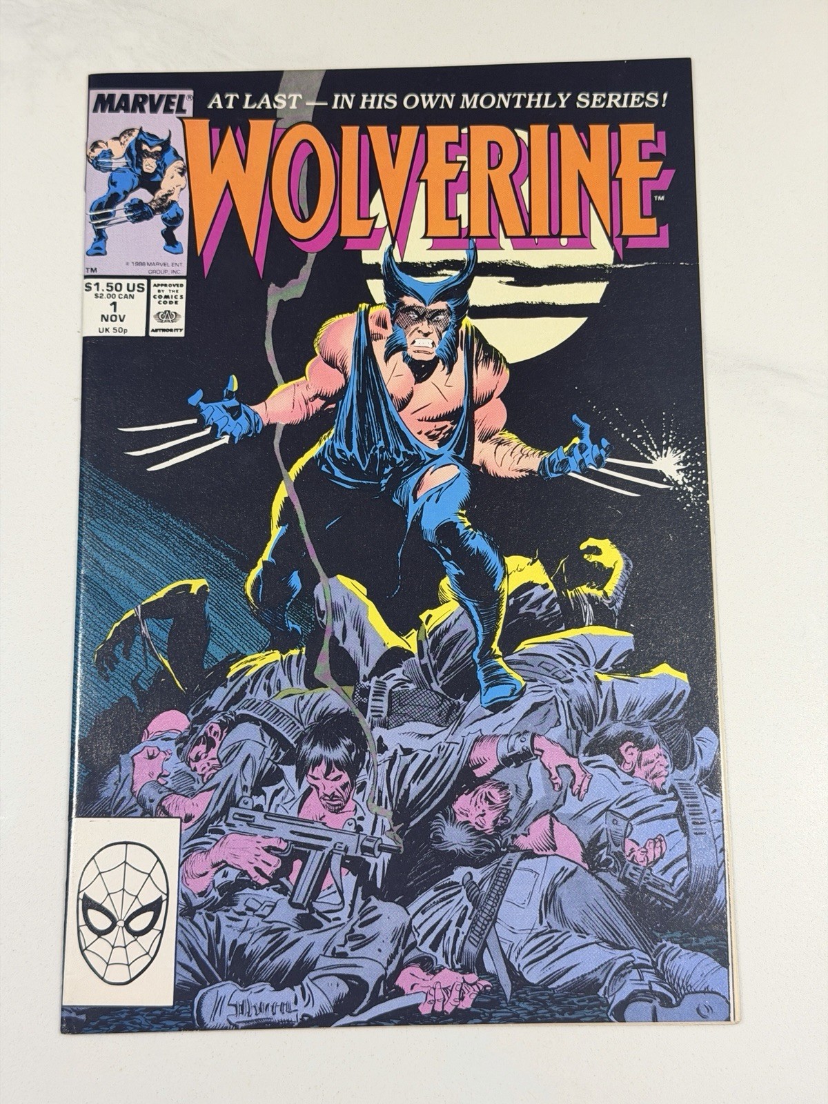 Wolverine #1 Marvel Comics November 1988