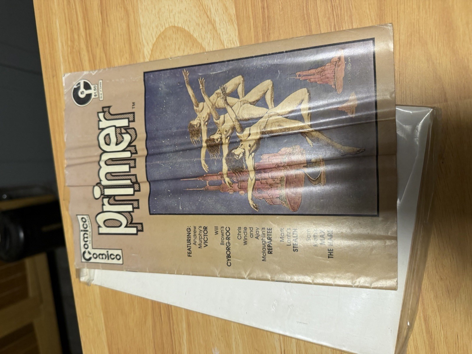 COMICO PRIMER #5 Max The Hare 1st Appearance SAM KIETH  Artwork Maxx prototype