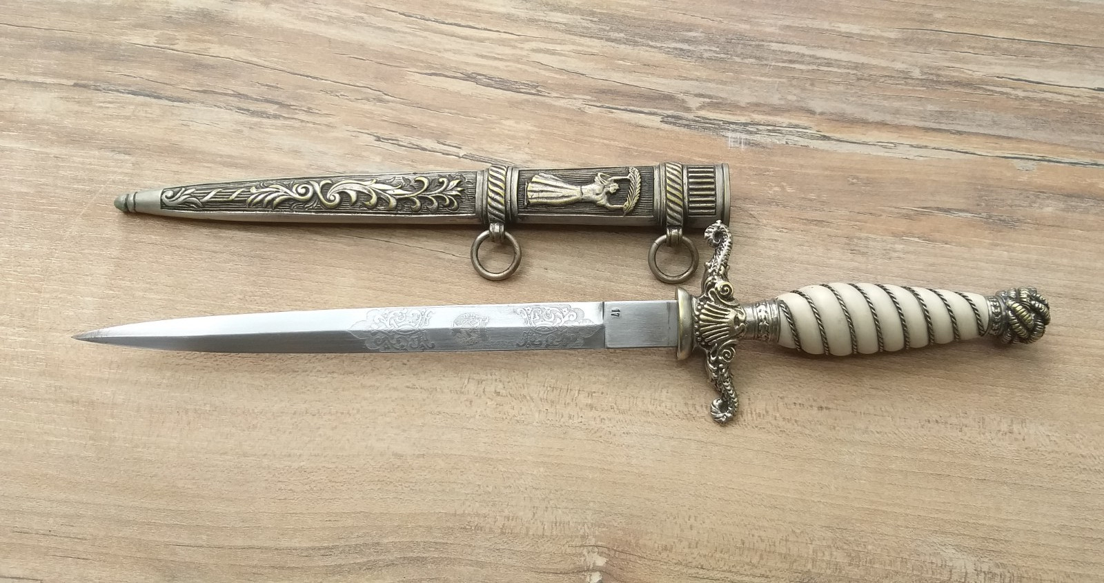 Soviet Hungarian USSR Honor Dagger 1950 Communist Ministry Award Stalinist