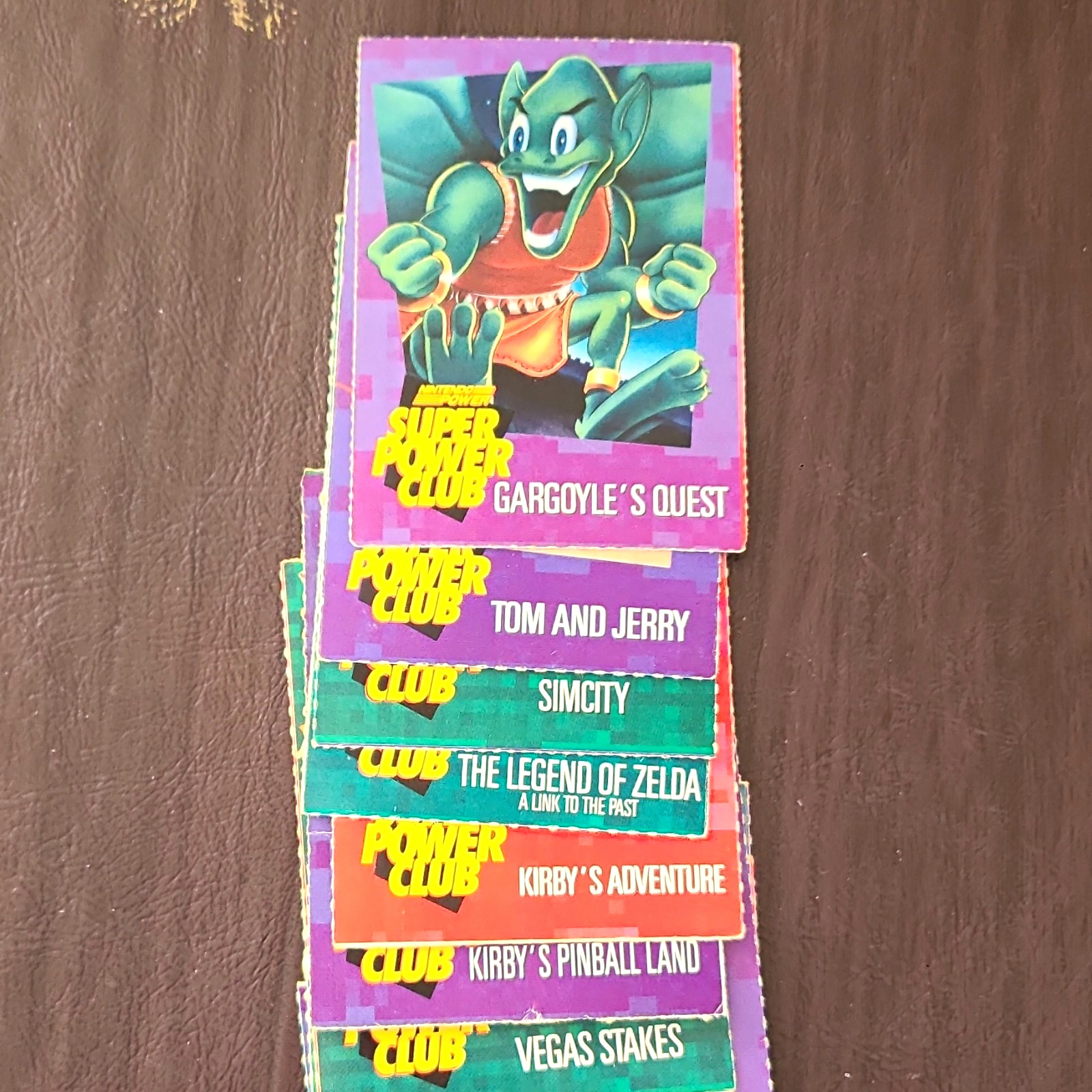Nintendo Power Super Power Club Non-Sport Trading Cards Lot 14