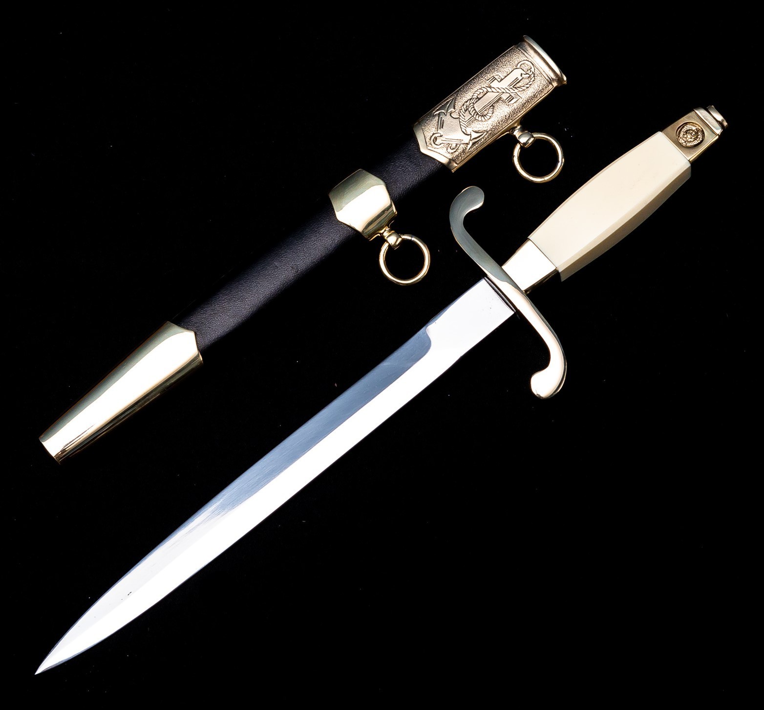 USSR Marine Dagger manufactory Saber Sword Shashka Dragun