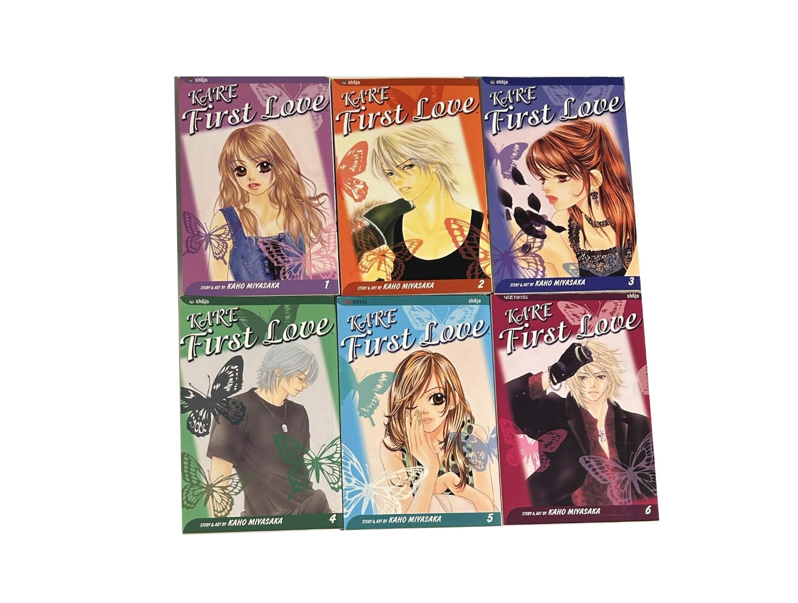 Kare First Love Manga Vol 1-9 Kaho Miyasaka Viz Media Softcover Lot