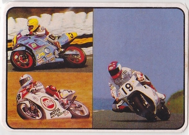 Vintage Grand Prix Motorcycle Racing MotoGP #19/28/3 1990\'s Collectible Card