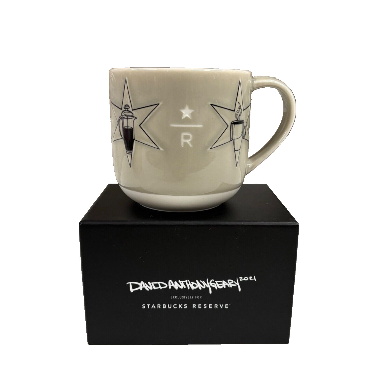 Starbucks Chicago Reserve Roastery David Anthony Geary 12oz Ceramic Mug 2021