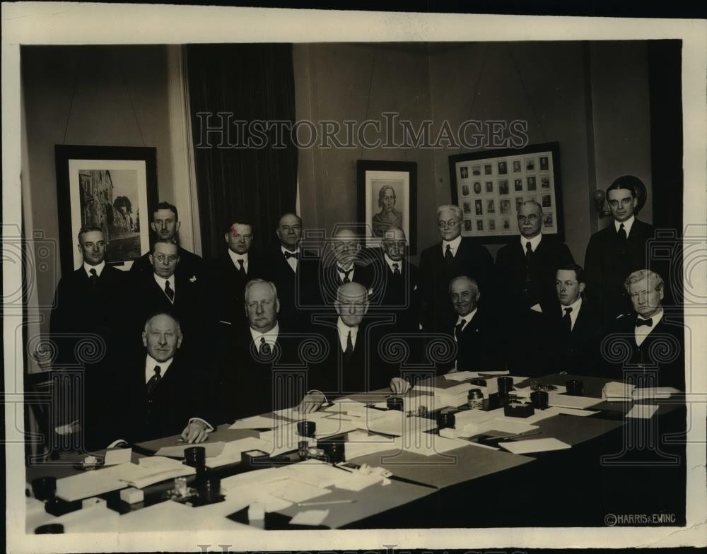 1919 Press Photo Opening Session Of The Industrial Conference In Washington