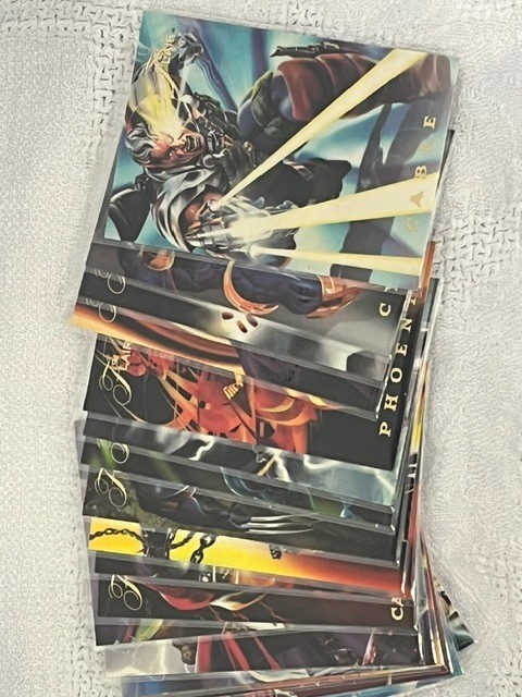 1994 Marvel Power Blast Complete 18‑Card Set – NM – Sleeved – Fleer Vintage