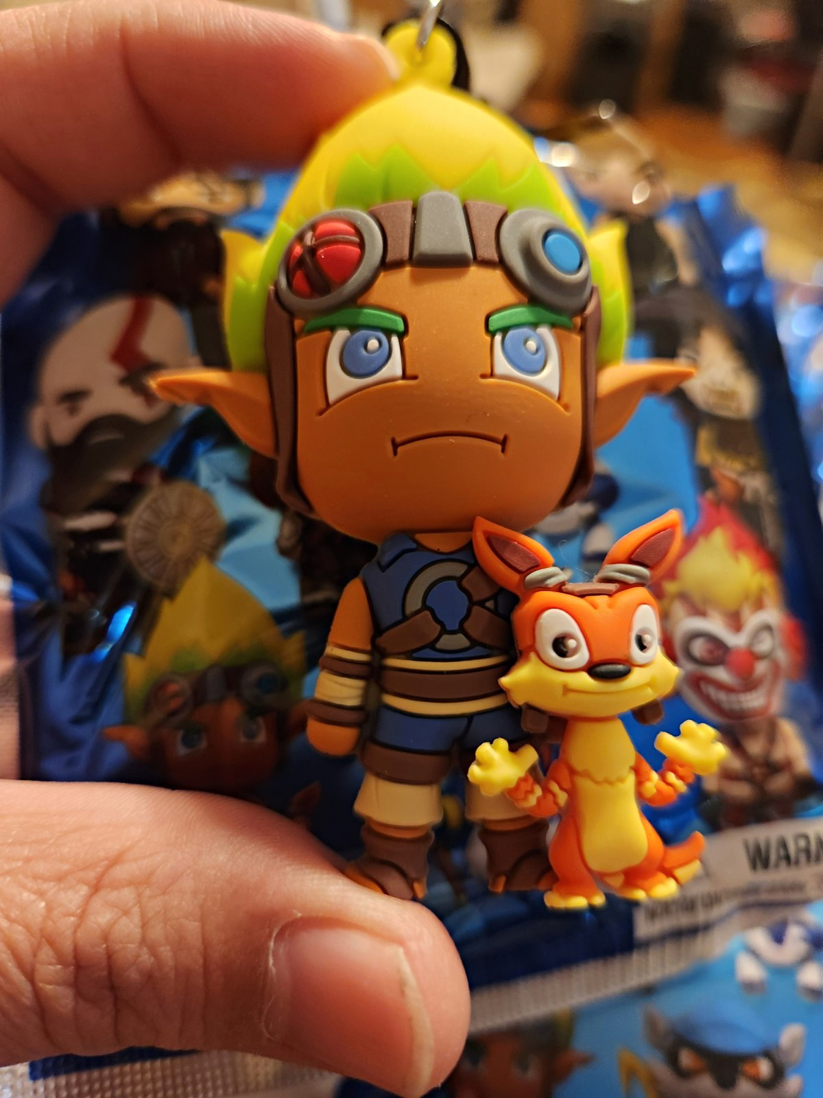 PlayStation Jak and Daxter 3D foam bag clip PlayStation Series 1 blind bag