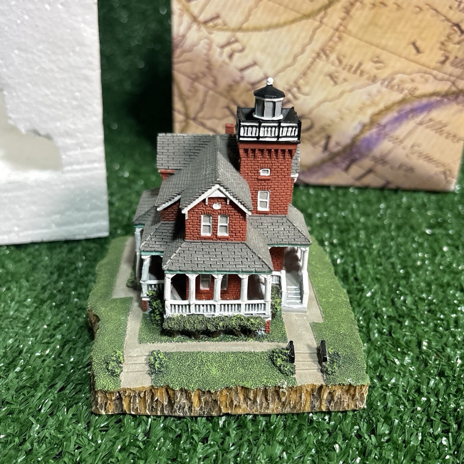 Vintage Sea Girt Lighthouse Replica New Jersey By Scaasis Originals EUC