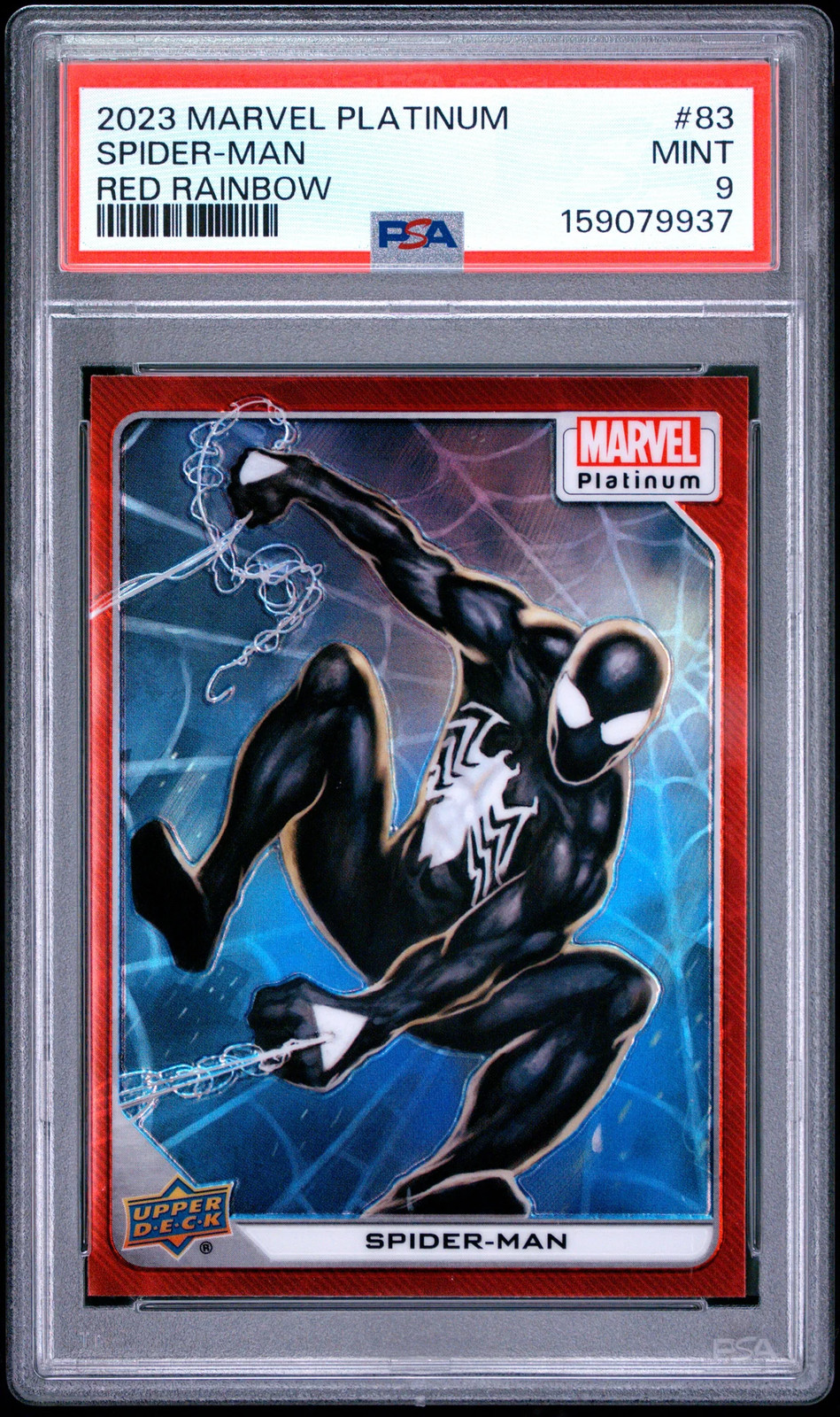 2023 Upper Deck Marvel Platinum Spider-Man #83 PSA 9