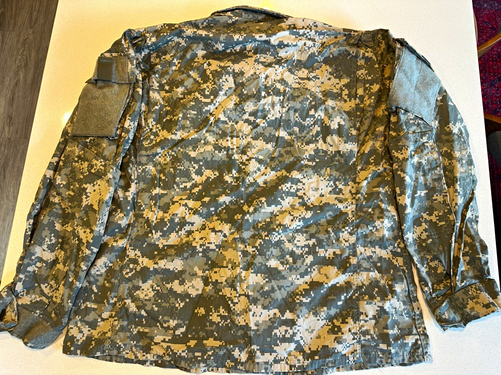 US Army ACU Digital Camouflage BDU Uniform Jacket Coat, Militaria