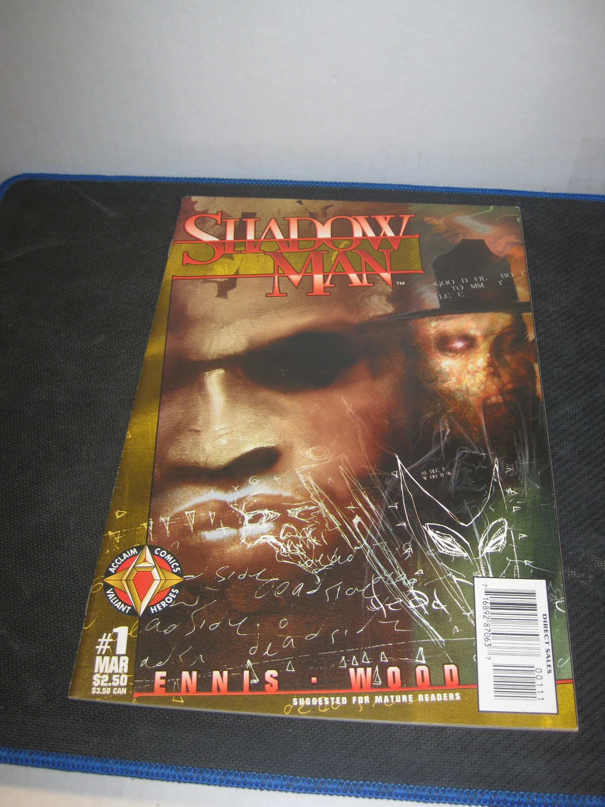 Shadowman #1 Vol. 2 1997 Acclaim Comics High Grade Comic Book NM