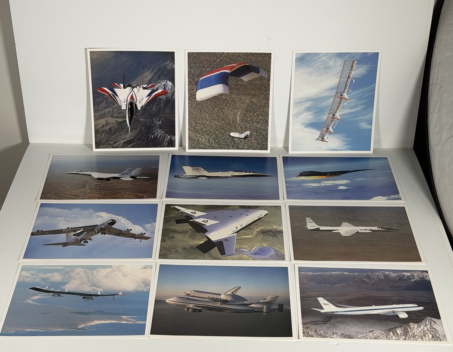 VTG NASA Dryden Flight Research Center Photo Gallery Prints Lot of 12 X-43 SR-71
