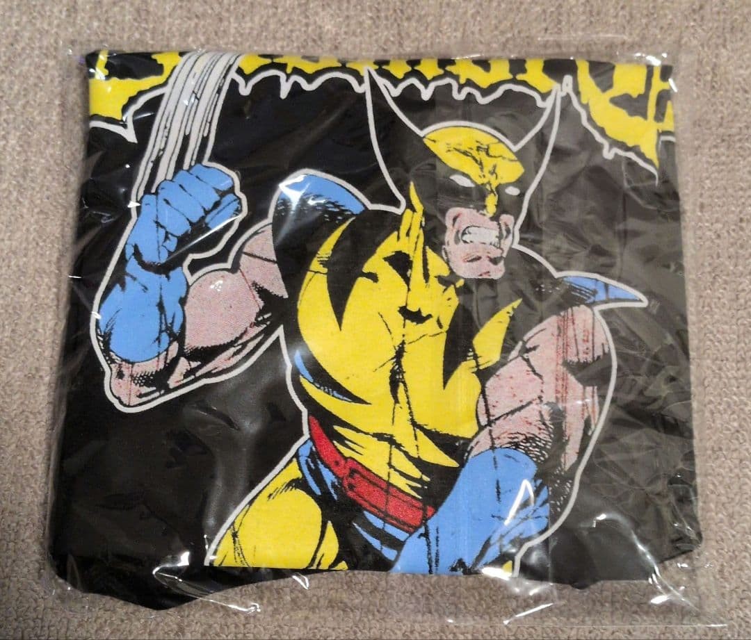 MARVEL Wolverine T-shirt Black L size ENTOMBED