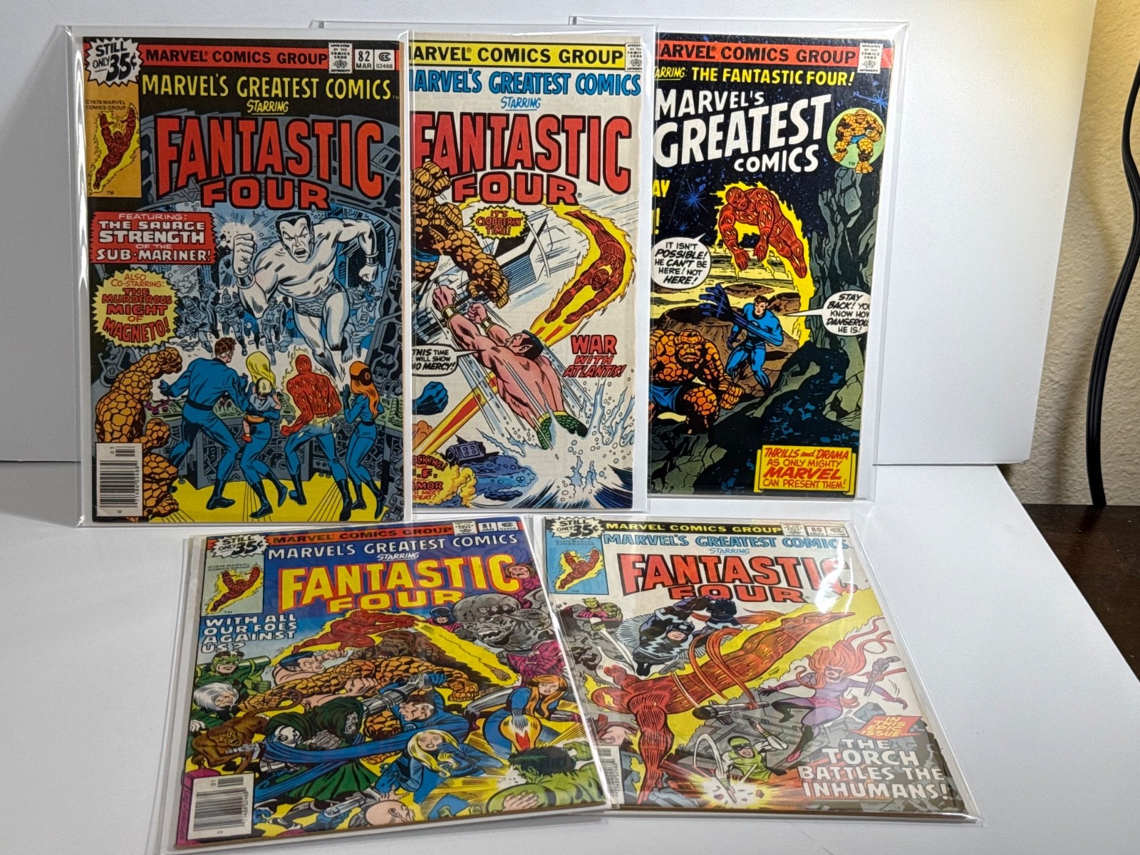 Marvel\'s Greatest Comic Run - #79, #80, #81, #82, & #83