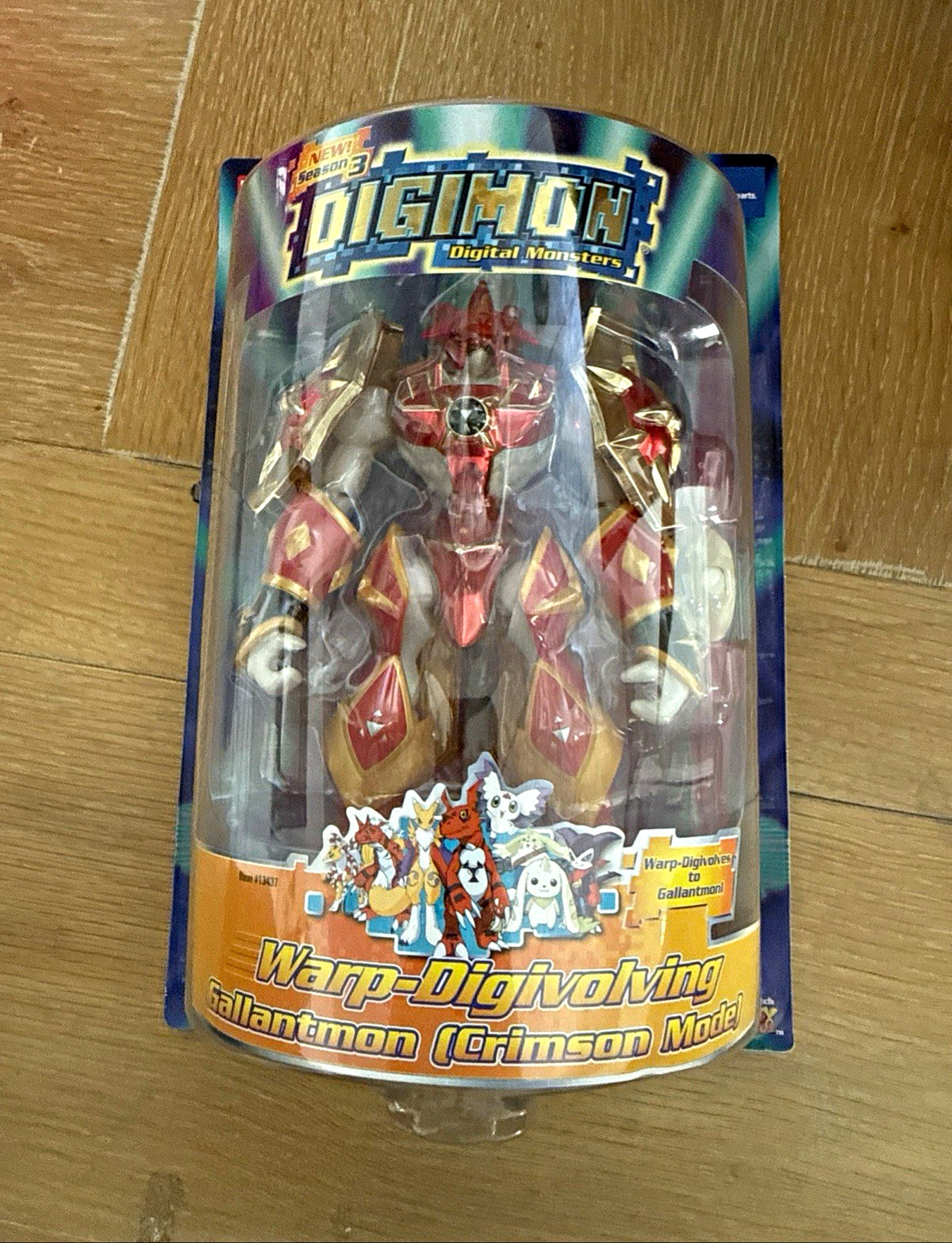Digimon Warp-Digivolving Gallantmon (Crimson Mode) Figure