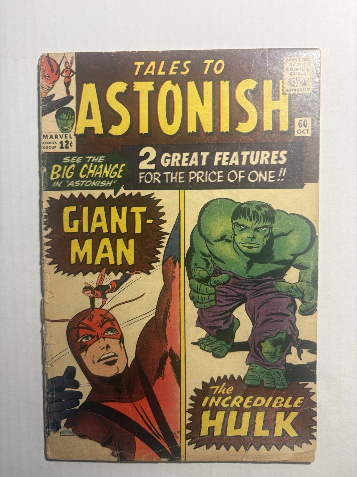 Tales to Astonish #60 (Marvel Comics October 1964)