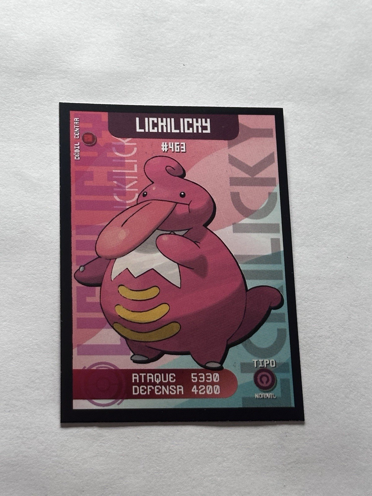 CARD POKEMON EJ VOL. I #463 LICKILICKY 2020 Sinnoh PERU South America TCG 