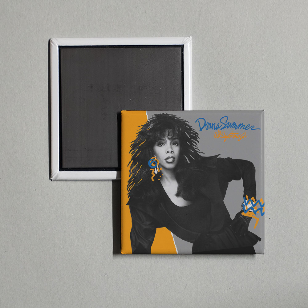 Donna Summer - All Systems Go Album Cover Locker Fridge Magnet