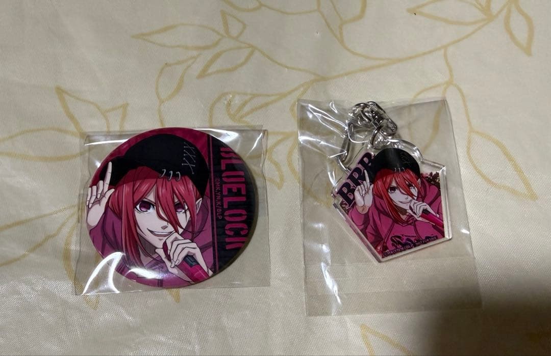 Blue Rock Actua Can Badge Shredded Karaoke Iron Man Acrylic Charm Badge