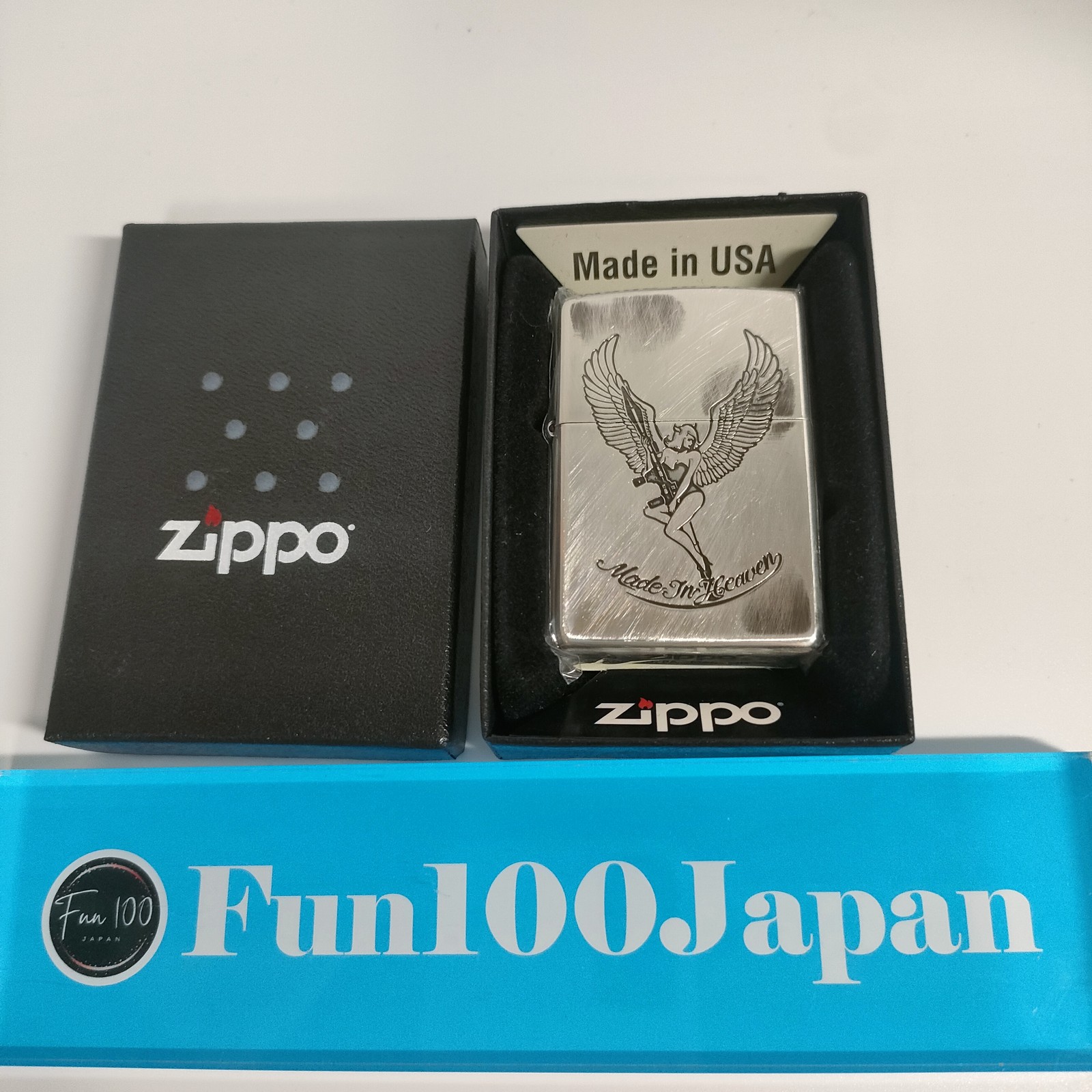 Zippo Biohazard RE:2 Resident Evil Made in Heaven Angel Lighter BIOHAZARD CAPCOM