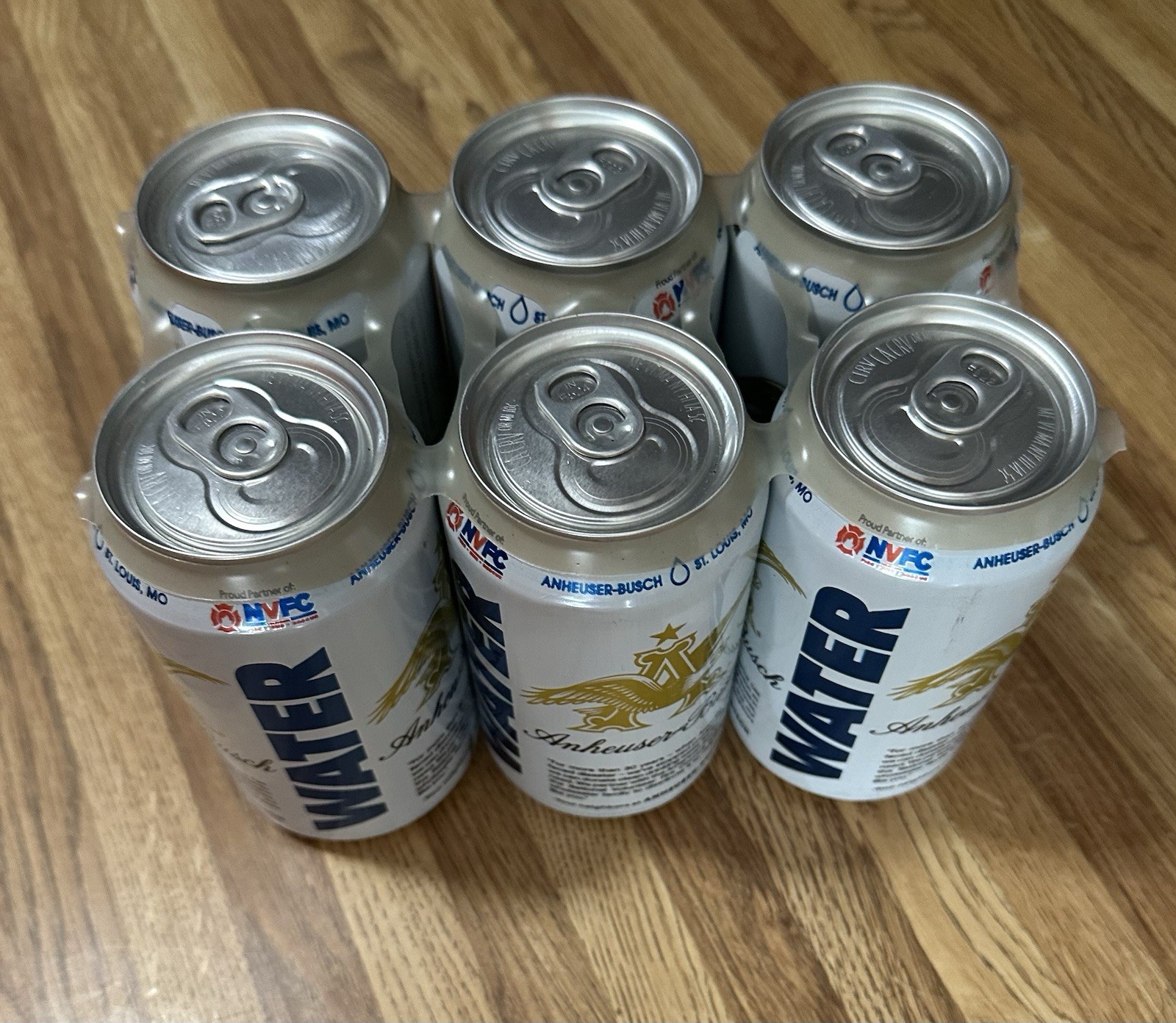Anheuser Busch Drinking Water 6-Pack