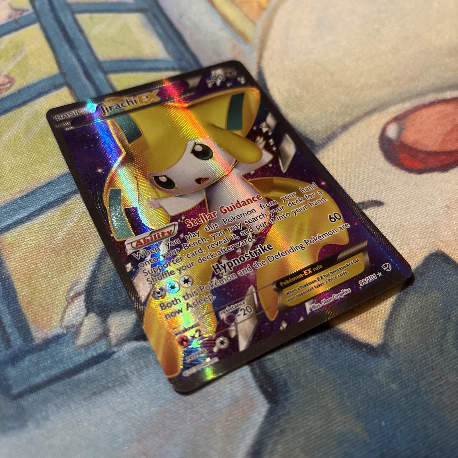 Jirachi EX 98/101 Plasma Blast Full Art