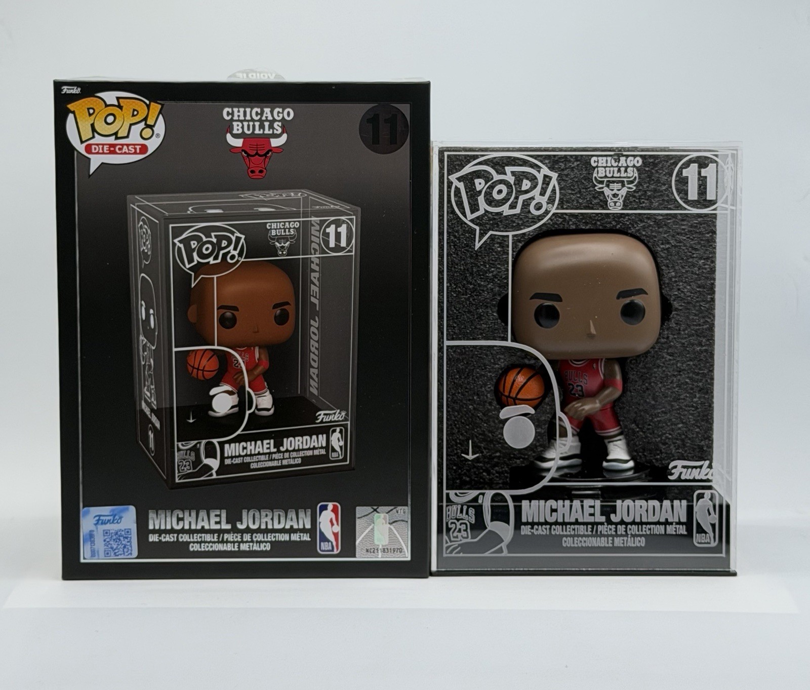 Funko POP NBA Chicago Bulls #11 Die-Cast Michael Jordan - Common