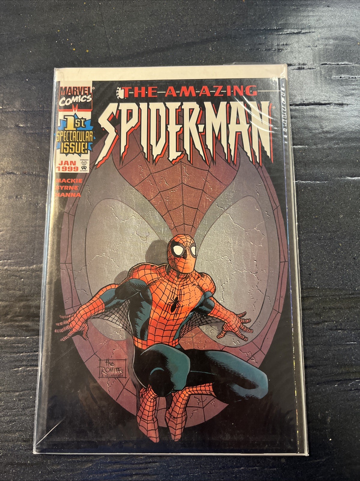 Marvel Amazing Spider-Man #1 (1999) Dynamic Forces Alt Cover COA 3180🕷️