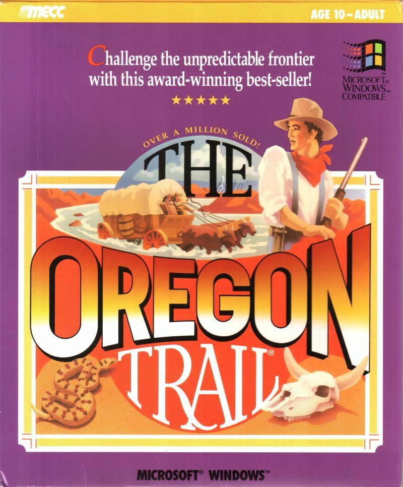 THE OREGON TRAIL DELUXE 1992 +1Clk Windows 11 10 8 7 Vista XP Install