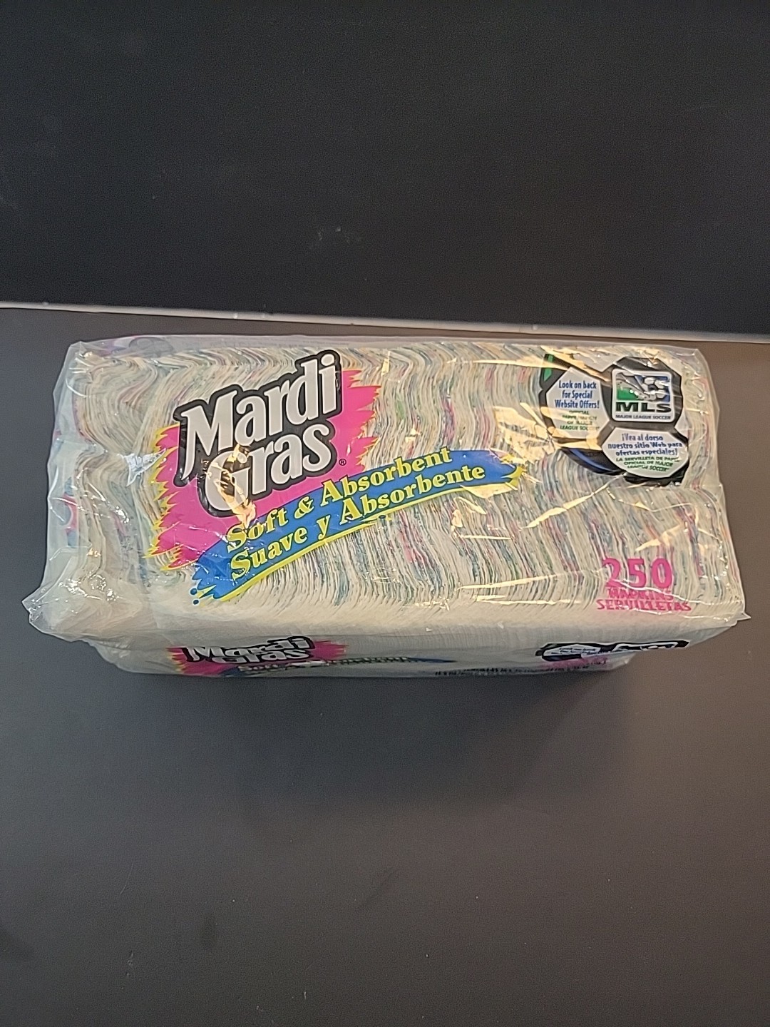 Vintage 2004 Mardi Gras Summer Criters Design Napkins 250 Ct. NEW SEALED