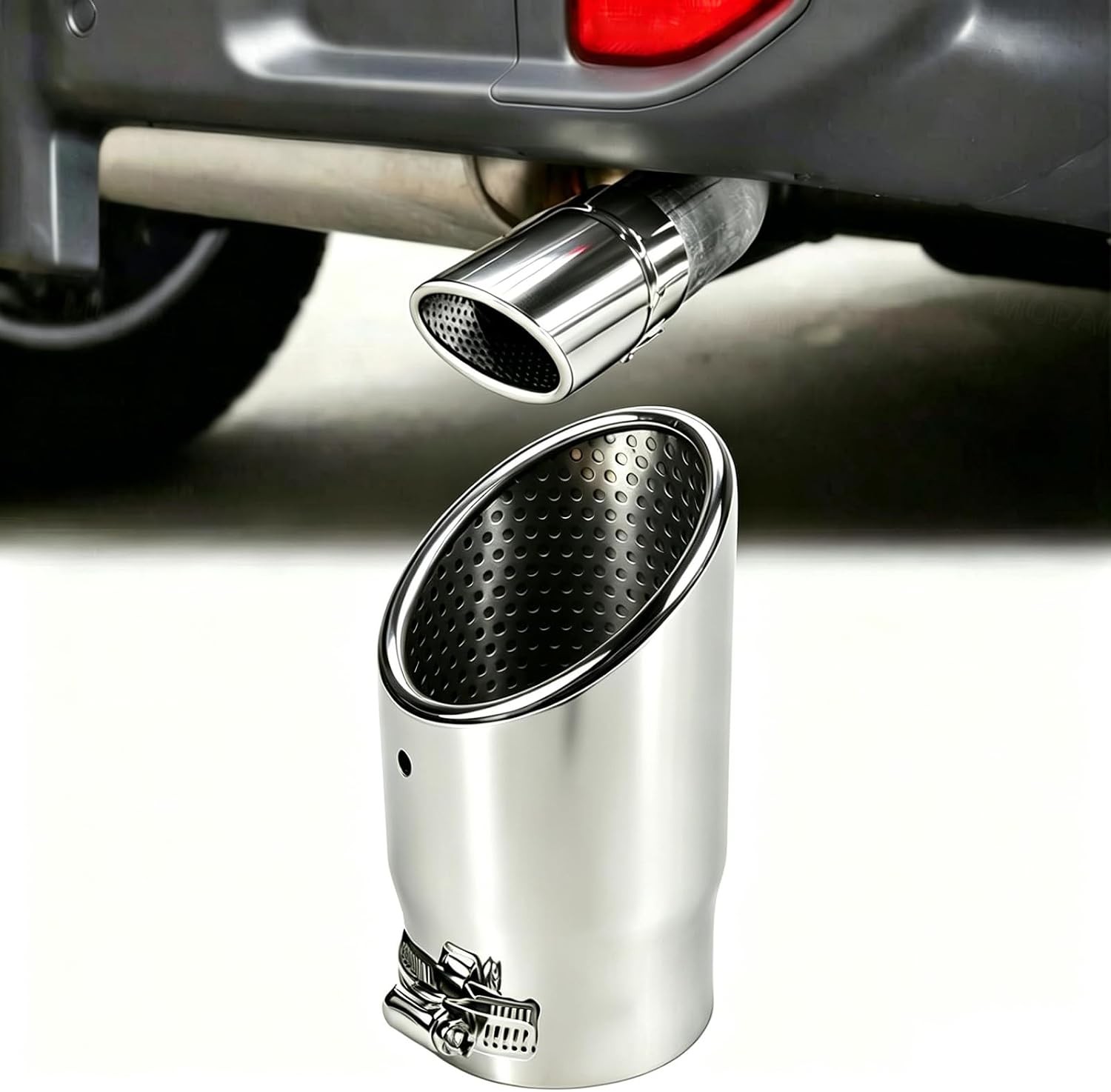 YOCTM Exhaust Tip for Jeep Wrangler JL/JLU/Gladiator JT 2018-2025 - 3.1\