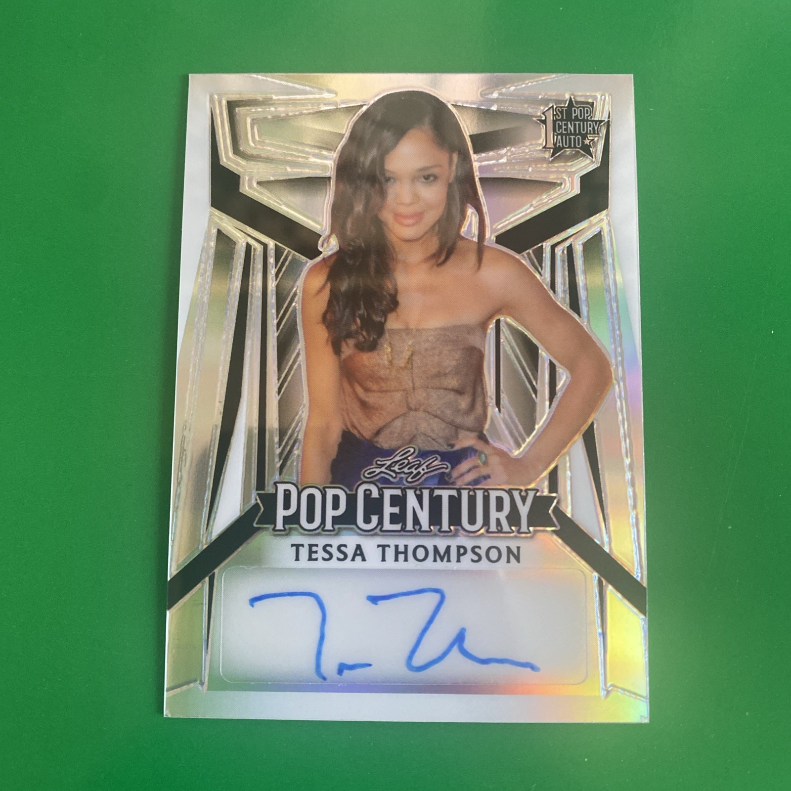 Tessa Thompson 2023 Leaf Pop Century Auto Card #BA-TT2 LTD #15/30