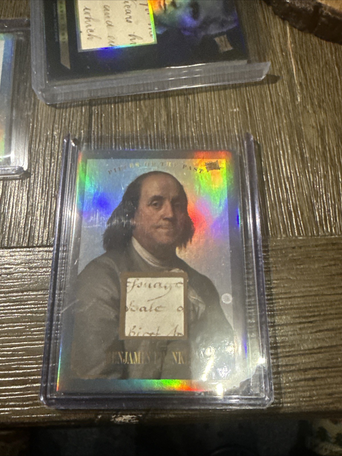 2023 Pieces of the Past Benjamin Franklin Card 146