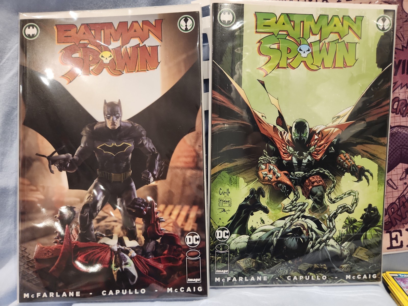 Batman Spawn #1 (2022) NM Cover B Variant DC/Image Comics & MTS Exclusive Varian