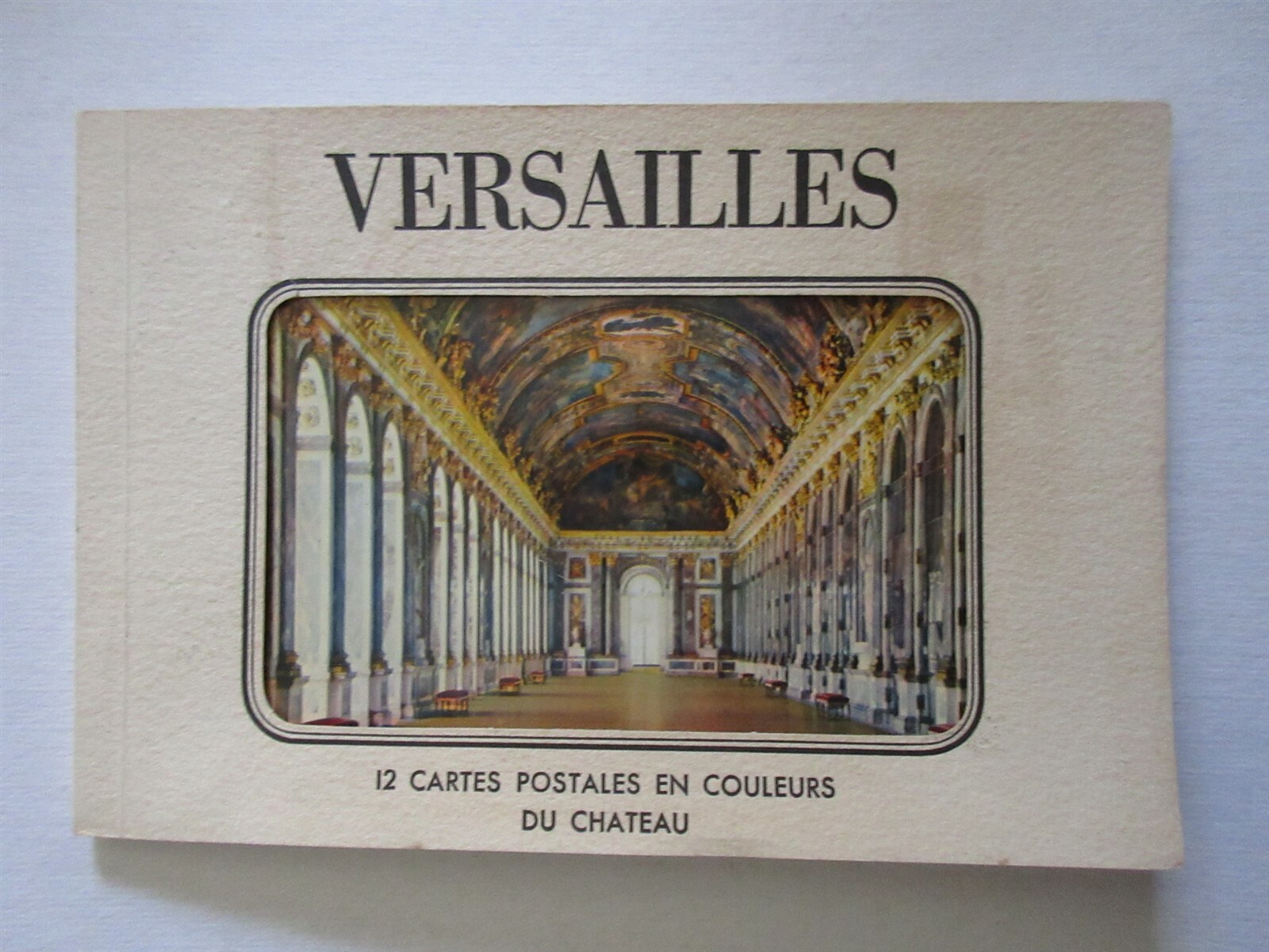 Vintage Versailles France 12 postcard booklet - Draeger
