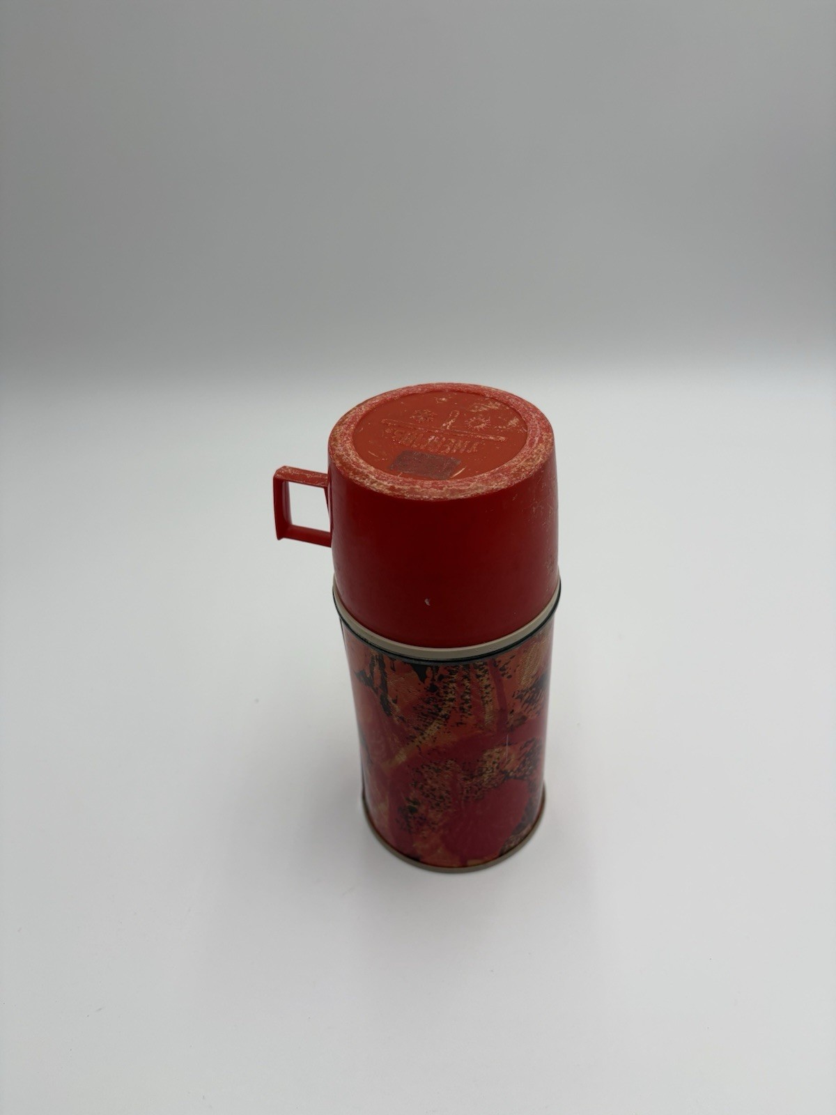 Vtg  King Seeley Thermos #2442  Beautiful Pattern 1973