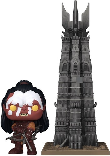 Funko POP Town: Lord of the Rings - Lurtz with Orthanc [New Toy] Vinyl Figure