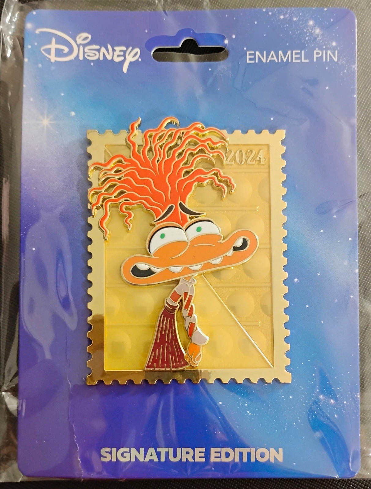 Anxiety | Inside Out | Pink a La Mode | PALM | Royal Stamp Disney Pin LE 400