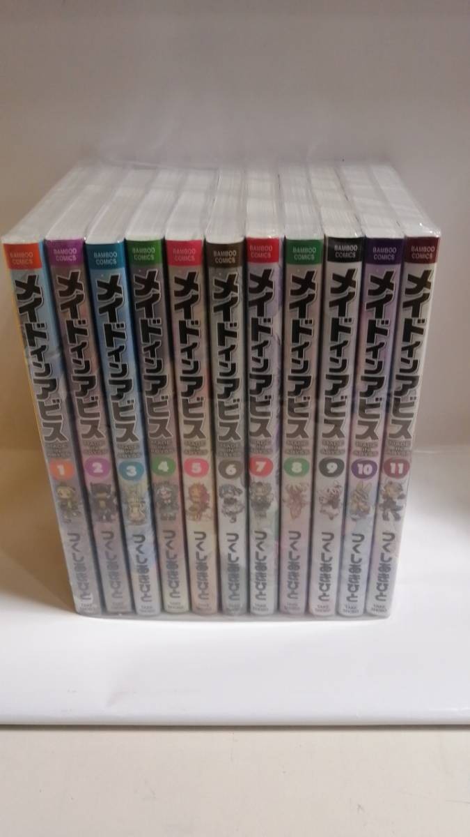 Made In Abyss Comic Manga vol.1-11 Complete set Akihito Tsukushi