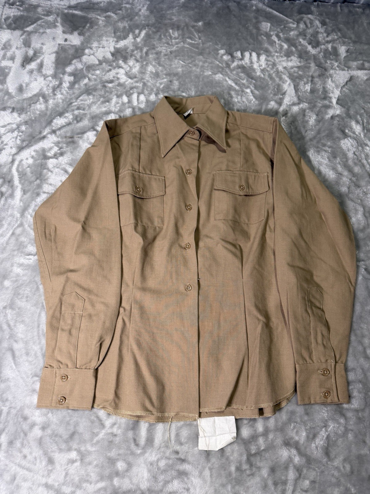 WWII WAC US Women\'s Army Tropical Worsted Khaki Jacket Uniform 34