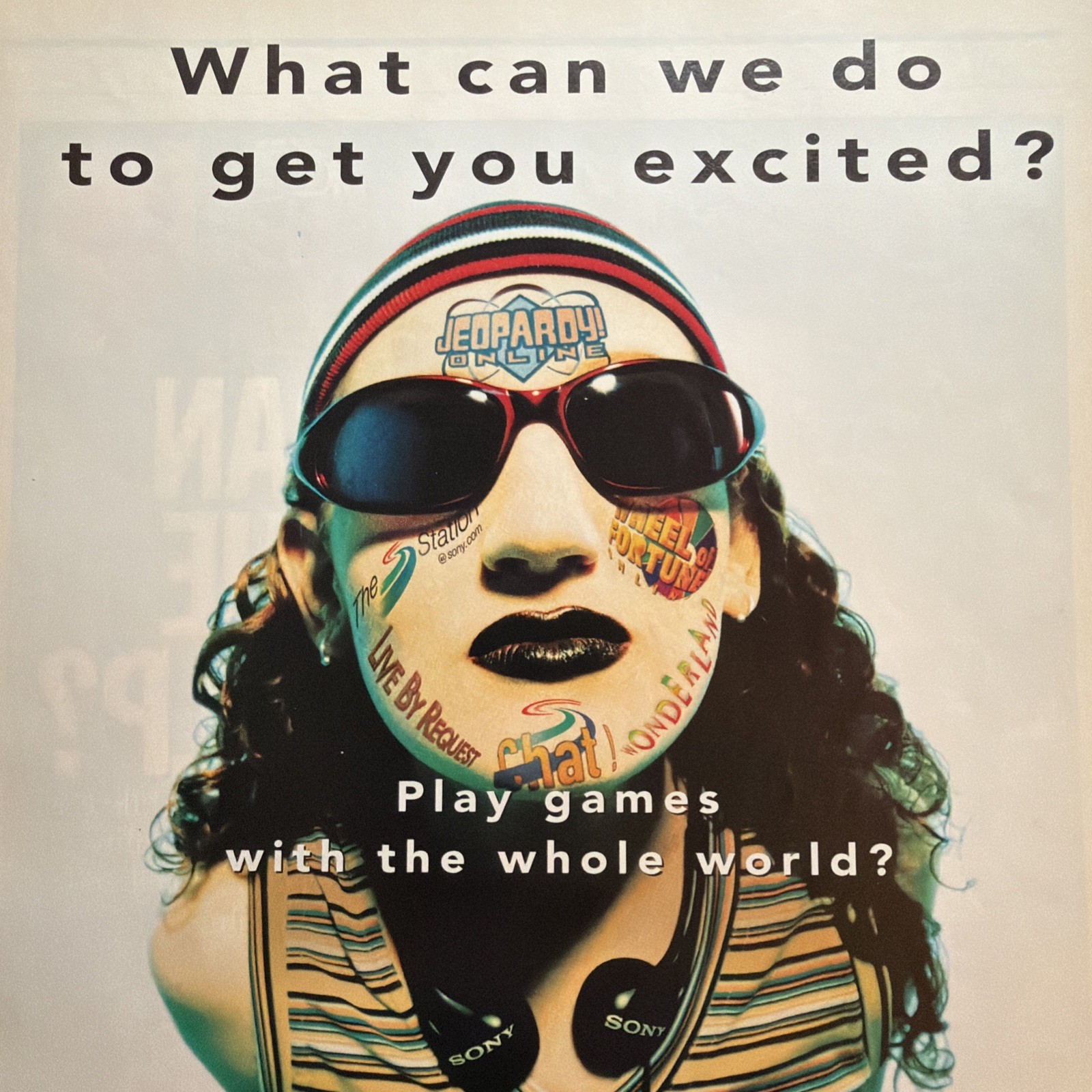 1997 Sun Microsystems PRINT AD Sony Java Computing Jeopardy Play Games Online